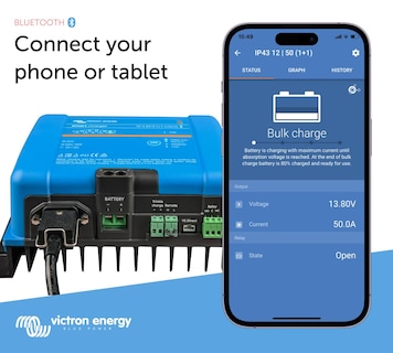 Foto 2 | Foto 2 | Cargador De Baterías Victron Energy Smart Ip43 12v 50a - Venta Internacional.