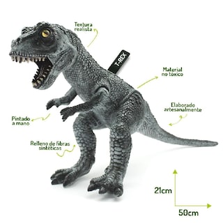Foto 3 | Foto 3 | Juguete de Dinosaurio Realista Rex Chico Dinomania Figura Gigante de Acción Coleccionable