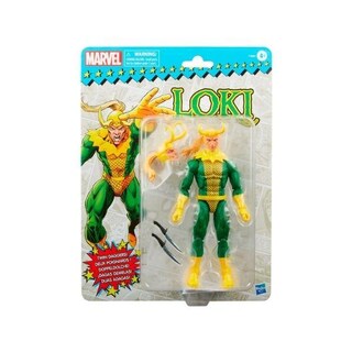 Foto 1 | Foto 1 | Figura de Acción Loki de Marvel Legends Retro de 6 Pulgadas