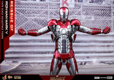 Foto 2 | Foto 2 | Figura Armable a Escala Hot Toys Marvel Iron Man