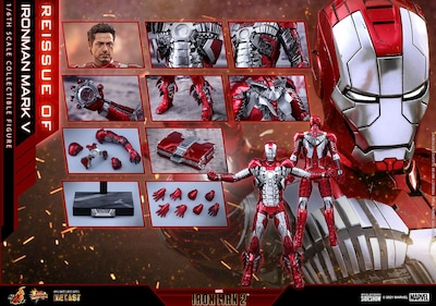 Foto 3 | Foto 3 | Figura Armable a Escala Hot Toys Marvel Iron Man