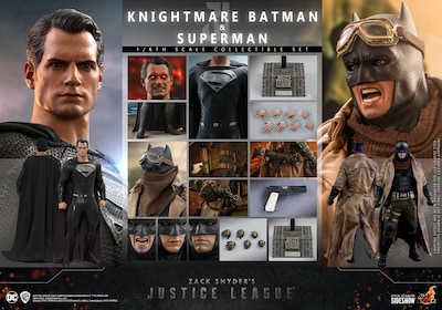 Foto 3 | Foto 3 | Knightmare Batman And Superman Zack Snyder's Justice League Escala 1:6 Hot Toys