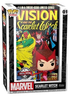 Foto 1 | Foto 1 | Funko Pop Comic Covers Marvel Vision And Scarlet Witch - Scarlet Witch #01 Special Edition