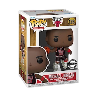 Foto 3 | Foto 3 | Figura Funko Pop NBA Bulls de Michael Jordan (Black Pinstripe Jersey) #126 Special Edition
