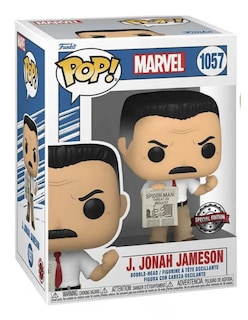 Foto 1 | Foto 1 | Figura Funko Pop EEDS64807 J. Jonah Jameson Exclusivo EE Spiderman Marvel