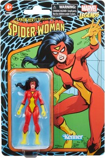 Foto 2 | Foto 2 | Figura Coleccionable La Mujer Araña Kenner F6695 Colección Retro 375