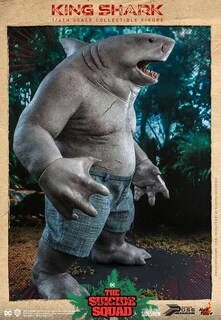 Foto 4 | Foto 4 | Figura King Shark Hot Toys The Suicide Squad