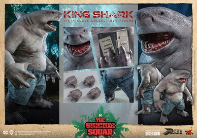 Foto 7 | Foto 7 | Figura King Shark Hot Toys The Suicide Squad