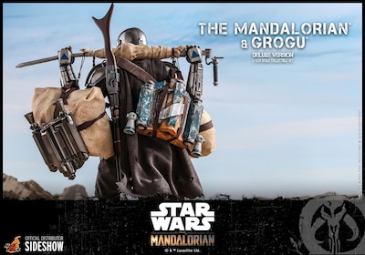 Foto 7 | Foto 7 | Figura Hot Toys 1:6 de Escala Star Wars: The Mandalorian And Grogu Deluxe Version