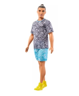 Foto 3 | Foto 3 | Muñeco Ken con Playera Estampada Barbie Fashion & Beauty
