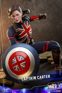 Foto 3 | Foto 3 | Figura Capitana Carter Marvel What If...? Hot Toys 1:6 de Escala