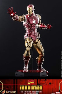 Foto 4 | Foto 4 | Figura Iron Man Marvel Comics The Origins Collection Hot Toys 1:6 de Escala