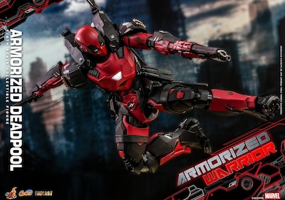 Foto 6 | Foto 6 | Figura Armorized Deadpool Marvel Armorized Warrior Hot Toys 1:6 de Escala