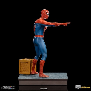 Foto 4 | Foto 4 | Estatua Coleccionable Iron Studios Spider-man ('60 Animated Series) 1:10 De Escala