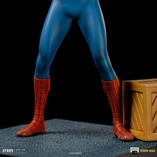 Foto 7 | Foto 7 | Estatua Coleccionable Iron Studios Spider-man ('60 Animated Series) 1:10 De Escala