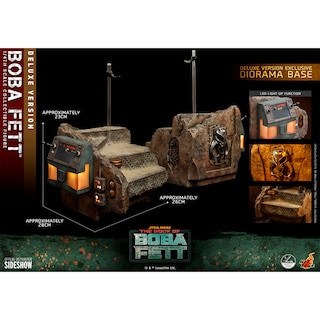 Foto 8 | Foto 8 | Figura Hot Toys 1/4 De Escala Star Wars Boba Fett (deluxe Edition)