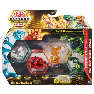 Foto 1 | Foto 1 | Bakugan: Bakugan Legends - Pack Dragonoid Nova, Ultra Trox, Geogan Surturan Y Centipod