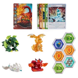 Foto 2 | Foto 2 | Bakugan: Bakugan Legends - Pack Dragonoid Nova, Ultra Trox, Geogan Surturan Y Centipod