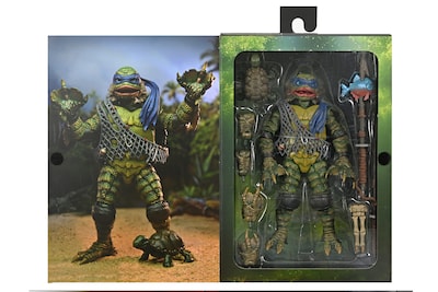 Foto 3 | Foto 3 | Figura Neca Tortuga Ninja Mutante X Universal Monsters: Leonardo Hot Toys