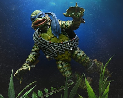 Foto 8 | Foto 8 | Figura Neca Tortuga Ninja Mutante X Universal Monsters: Leonardo Hot Toys