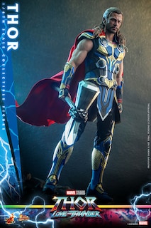 Foto 3 | Foto 3 | Figura Hot Toys Escala 1:6 Thor Love And Thunder Thor