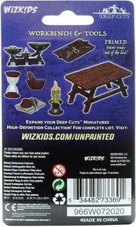 Foto 2 | Foto 2 | Banco De Trabajo Miniatures Terrain Wizkids Deep Cuts Sin Pintar Wave 5 - Venta Internacional.