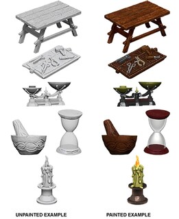 Foto 4 | Foto 4 | Banco De Trabajo Miniatures Terrain Wizkids Deep Cuts Sin Pintar Wave 5 - Venta Internacional.