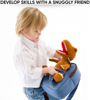 Foto 4 | Foto 4 | Mochila Naturally Kids Con Forma De Dinosaurio Para Niños De 2 A 5 Años - Venta Internacional.