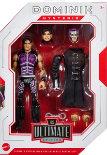 Foto 2 | Foto 2 | Figura De Acción Mattel Wwe Ultimate Edition 6 Pulgadas Dominik Mysterio - Venta Internacional.