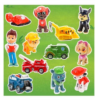 Foto 4 | Foto 4 | Figuras Paw Patrol Lab.G Multicolores 12 Piezas