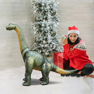 Foto 4 | Foto 4 | Juguete Inflable Con Forma De Dinosaurio Jet Creations Brachiosaurus De 90 Cm De Altura - Venta Internacional.
