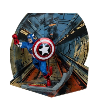 Foto 5 | Foto 5 | Figura De Colección Mcfarlane Toys Marvel Capitán América 1:10 - Venta Internacional.