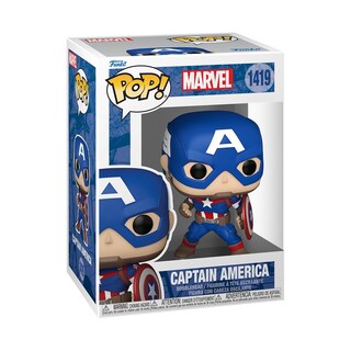 Foto 1 | Foto 1 | Figura De Vinilo Coleccionable Funko Pop Marvel Captain America - Venta Internacional.