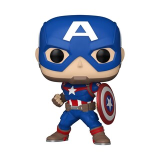 Foto 2 | Foto 2 | Figura De Vinilo Coleccionable Funko Pop Marvel Captain America - Venta Internacional.
