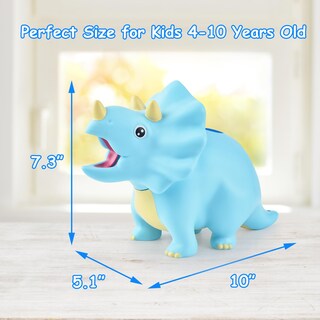 Foto 4 | Foto 4 | Hucha Con Forma De Dinosaurio Pjdrllc De Plástico Irrompible Para Niños - Venta Internacional.