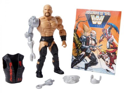 Foto 1 | Foto 1 | Figura De Acción Mattel Wwe Masters Of The Wwe Universe Stone Cold Steve Austin - Venta Internacional.