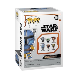 Foto 3 | Foto 3 | Figura De Acción Funko Pop! Star Wars: La Mandaloriana Paz Vizsla - Venta Internacional.