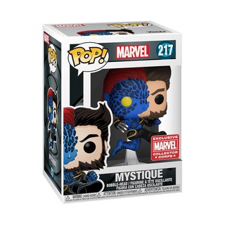Foto 2 | Foto 2 | Figura De Juguete Funko Pop! Marvel Collector Corps Transforming Mystique #217 Con Funda Protectora - Venta Internacional.