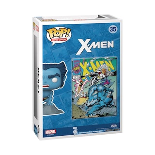 Foto 3 | Foto 3 | Figura De Vinilo Funko Pop! Portada De Cómic Marvel X-men #1 Beast - Venta Internacional.