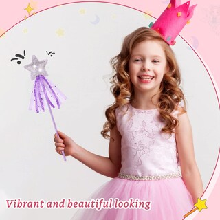 Foto 6 | Foto 6 | Regalos De Fiesta Fairy Wands Skylety Princess Para Niñas, 8 Unidades - Venta Internacional.