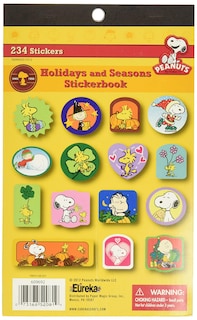 Foto 1 | Foto 1 | Libro De Pegatinas Eureka Back To School Classroom Peanuts 234 Unidades - Venta Internacional.