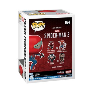 Foto 3 | Foto 3 | Traje Funko Pop De Vinilo Para Spider-man 2, Peter Parker Velocity - Venta Internacional.