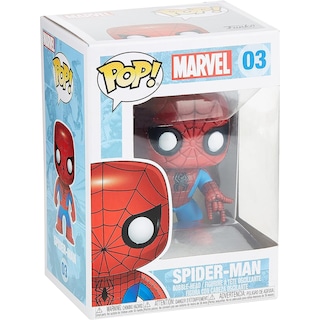 Foto 3 | Foto 3 | Figura Funko Pop! Marvel Spider Man, Vinilo De 10 Cm Con Cabeza De Muñeco - Venta Internacional.