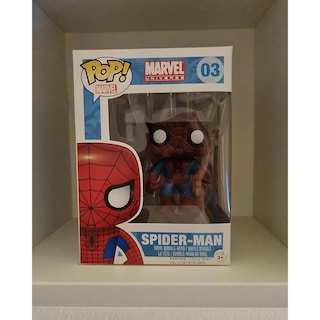 Foto 5 | Foto 5 | Figura Funko Pop! Marvel Spider Man, Vinilo De 10 Cm Con Cabeza De Muñeco - Venta Internacional.