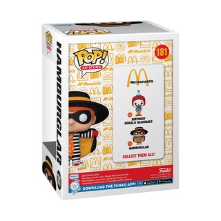 Foto 3 | Foto 3 | Figura De Vinilo Funko Pop! Iconos De Anuncios: Mcdonald's Hamburglar - Venta Internacional.