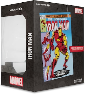 Foto 7 | Foto 7 | Figura Coleccionable Iron Man, Mcfarlane Marvel Figura Posada A Escala 1:10 Con Escena