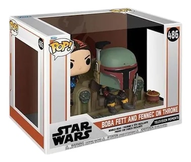 Foto 3 | Foto 3 | Funko Pop Star Wars Boba Fett And Fennec On Throne #486