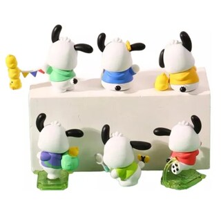 Foto 3 | Foto 3 | Set 6 Figuras Pochacco Sanrio Hello Kitty Coleccionable