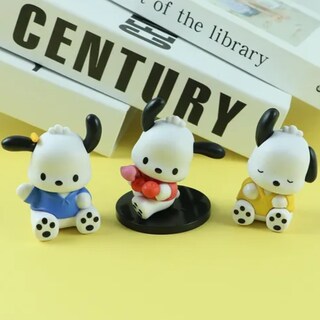 Foto 5 | Foto 5 | Set 6 Figuras Pochacco Sanrio Hello Kitty Coleccionable