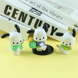 Foto 7 | Foto 7 | Set 6 Figuras Pochacco Sanrio Hello Kitty Coleccionable